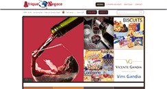 Desktop Screenshot of afriquenegoce.com